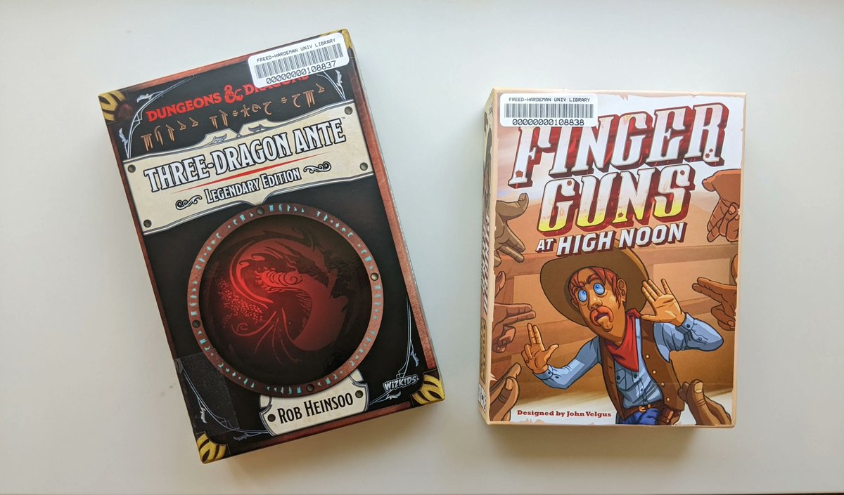 New board games!
