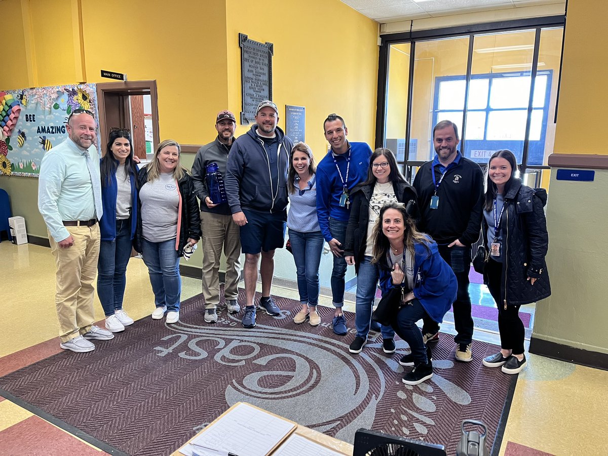 East School Staff is a sea of blue for Autism Awareness Day! <a href="/24Kath/">Kathy Connolly</a> <a href="/MsPatronaggio/">Ms. Patronaggio</a> <a href="/CZawatson/">Cristine Zawatson</a>