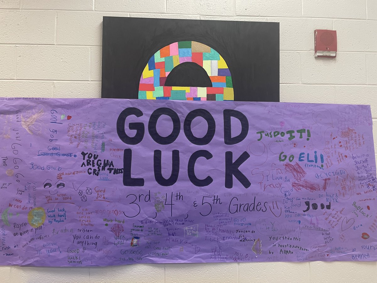 Brian Baron (@atlantaeducator) on Twitter photo This is the MES family! 1st grade created banners with good luck messages for the 3rd,4th,and 5th Dolphins for Milestones testing starting Monday! #MESfamily #1stgradeisadorable <a href="/AudreySofianos/">Audrey Sofianos</a> <a href="/DrLisaHerring/">Dr. Lisa N. Herring</a> This is the MES family! 1st grade created banners with good luck messages for the 3rd,4th,and 5th Dolphins for Milestones testing starting Monday! #MESfamily #1stgradeisadorable <a href="/AudreySofianos/">Audrey Sofianos</a> <a href="/DrLisaHerring/">Dr. Lisa N. Herring</a>