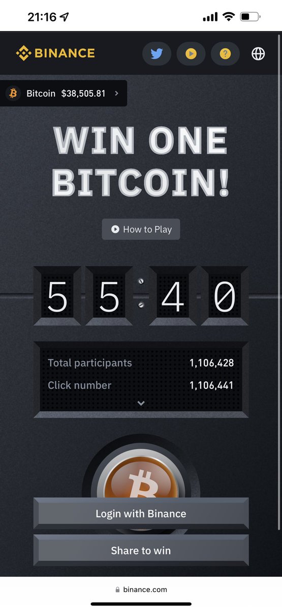 standegroot's tweet photo. #BitcoinButton #Binance https://t.co/Faeb5E11eP