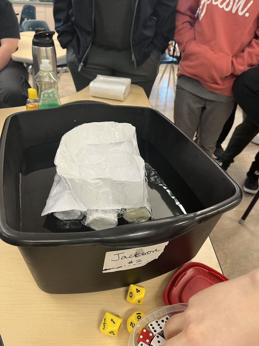 MrsSymonsGrade8's tweet photo. Started building our big boats today after we tested some prototypes! #science https://t.co/Pu2HsqbpV5