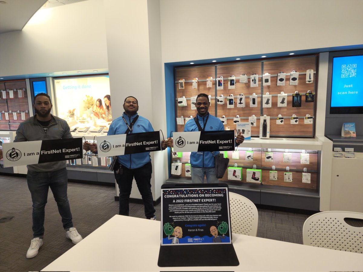 Congrats to our FirstNet Experts <a href="/TheRealOurNE/">#OurNE</a> <a href="/keroninc/">Keron Incarnato</a> <a href="/firas_smadi/">Firas Smadi</a> <a href="/ChrisCamara84/">Christopher camara</a> @DavyThach <a href="/Demetrius_K78/">Demetrius Kirkland</a>  @AForbes500 #OurNEFNExpert