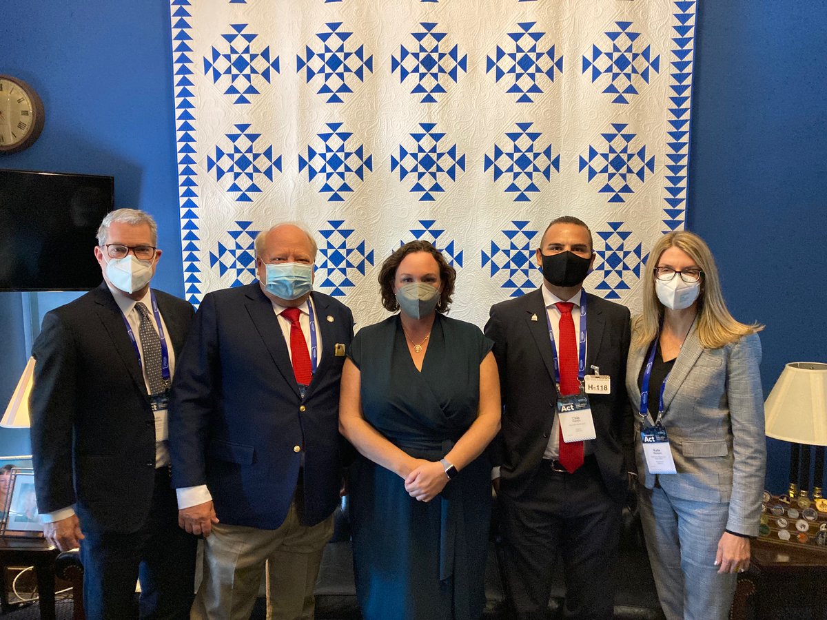 Thank you, <a href="/RepKatiePorter/">Rep. Katie Porter</a>, for meeting with us and supporting our work in getting the RRF replenished!