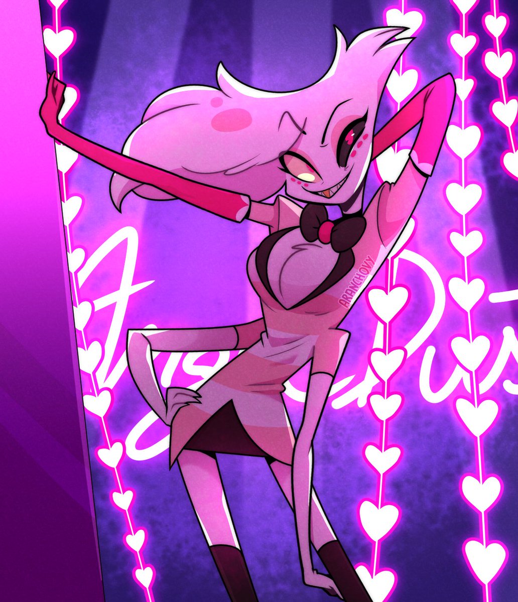 Aranchovy's tweet photo. HE'S INSANE FOR THIS!!!

#angeldust #hazbinhotel #CLIPSTUDIOPAINT https://t.co/lFaUUTHFsU