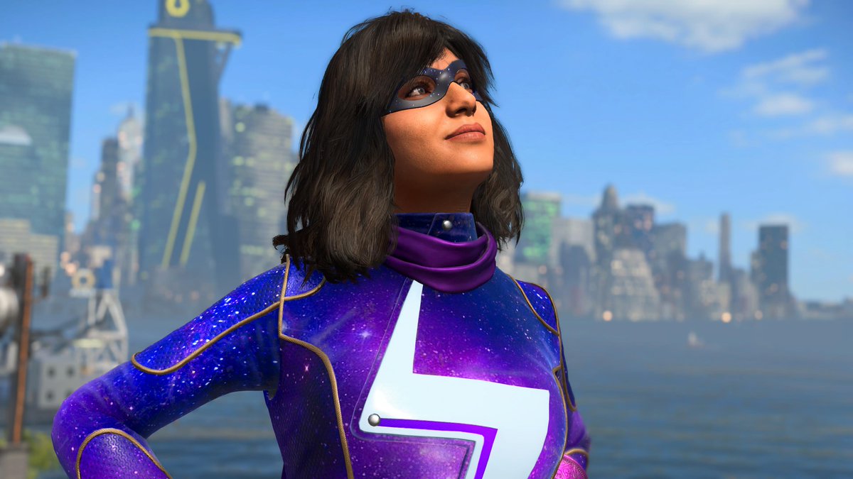 Ickypoo82's tweet photo. Feeling cosmic. ⚡☄️⭐☄️⚡
@PlayAvengers #PS5Share #MarvelsAvengers #PlayAvengers #AvengersGame #Reassemble #MsMarvel #KamalaKhan #Embiggen #TheReassembler #Marvel #Avengers #MarvelGames #MarvelGamesVP #SquareEnix #CrystalDynamics https://t.co/VUxmufy9CJ