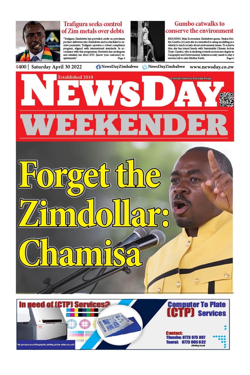NewsDay Zimbabwe on Twitter: "🔴 Just published front page of the #