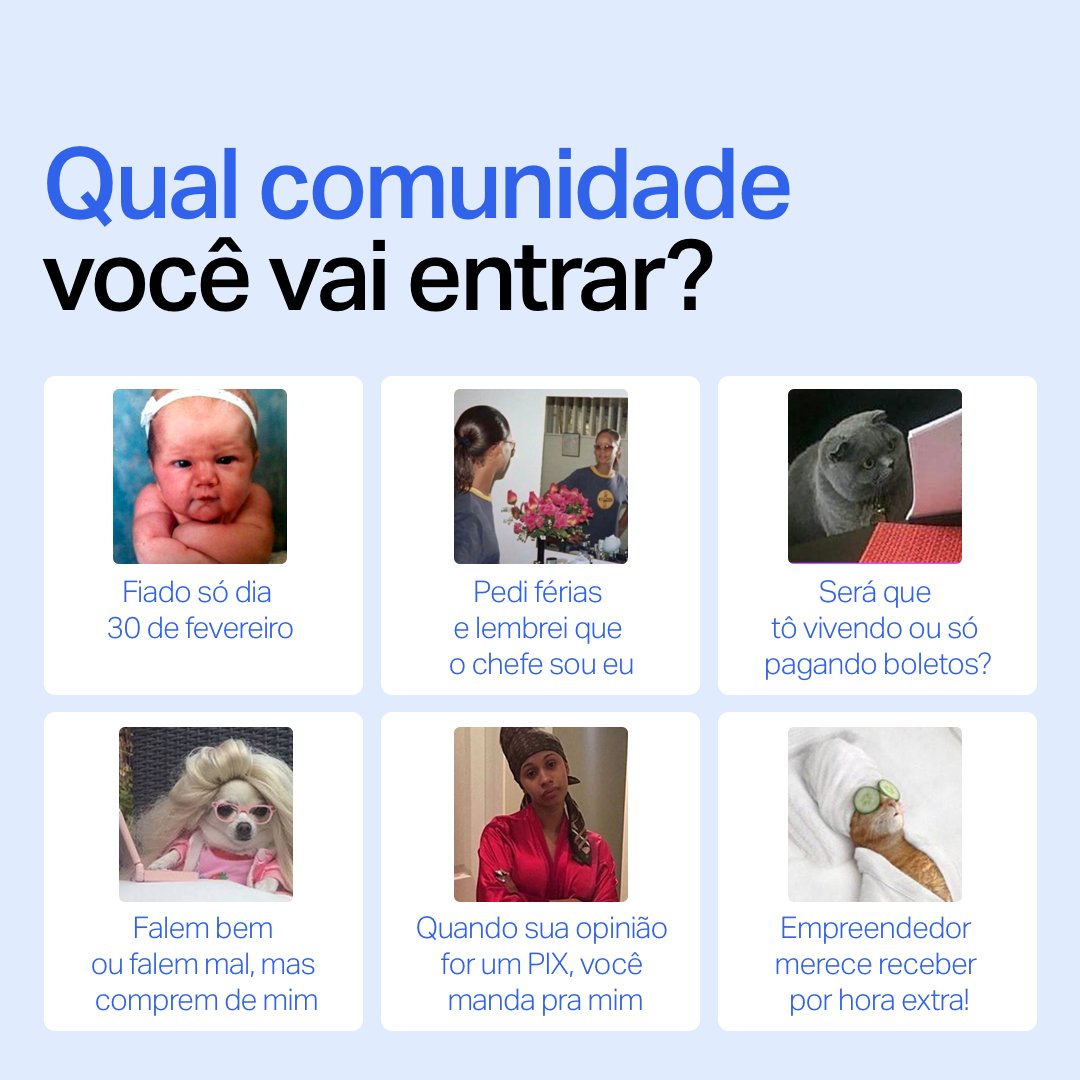 Saudades de um comunidade no Orkut, né? Se ele voltar mesmo, em qual dessas você entraria? #Orkut #SumUp