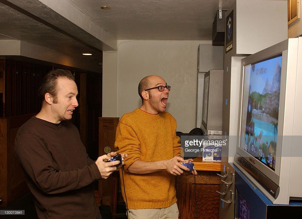 24Kssb's tweet image. Saul Goodman canonically played Melee