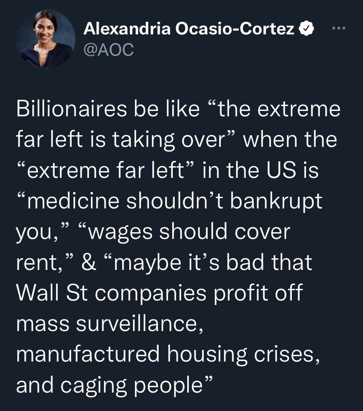 Look who’s pretending to be outspoken on behalf of the 99%! The midterms must be approaching! #Hypocrite #Midterms2022
