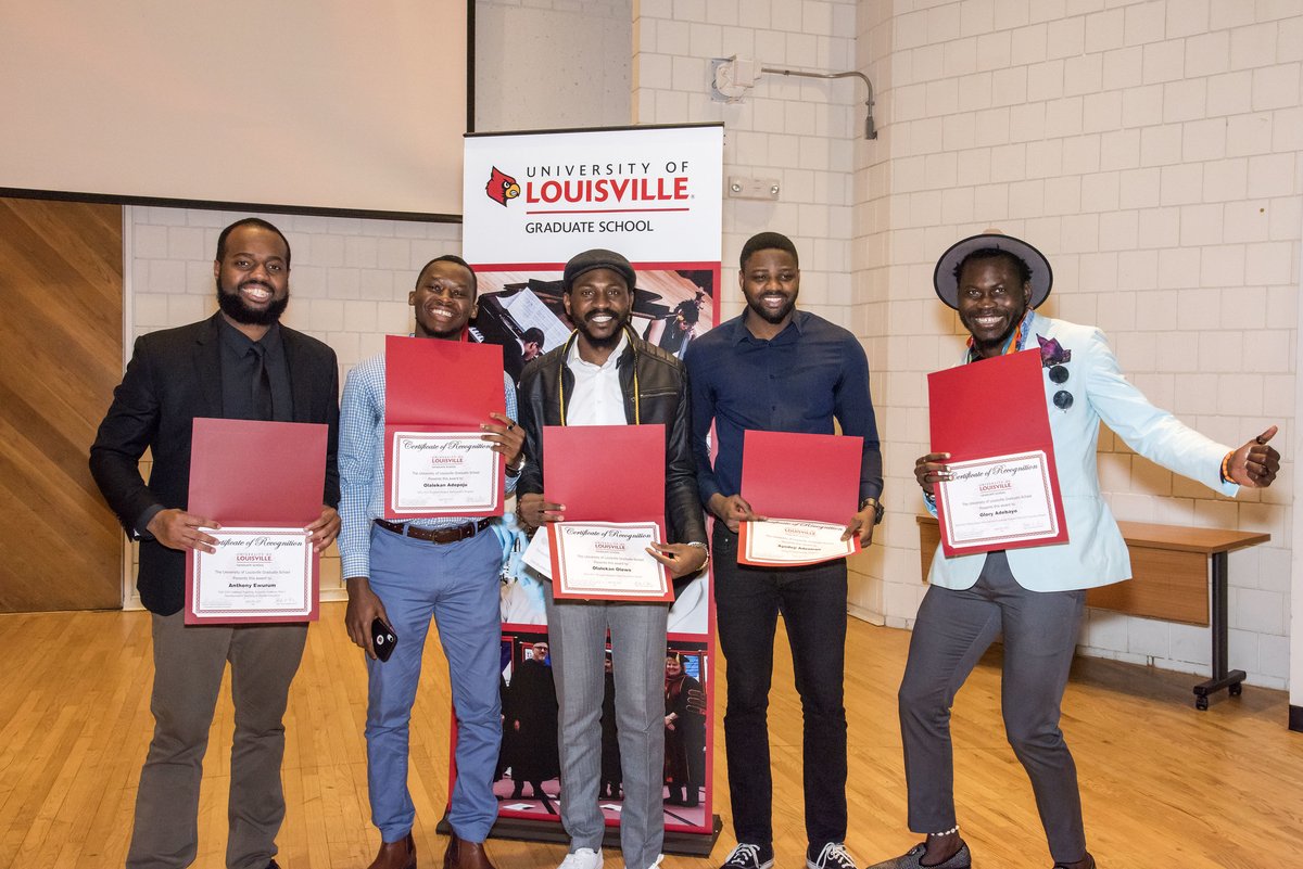 UofLGradSchool's tweet photo. This year’s Dean’s Reception was a special one! These graduate students embody the #CardinalPrinciples and represent the very best of @uofl. We are so grateful for their contributions and sincerely proud of all they have accomplished. #UofL #UofLGraduateSchool #DeansReception https://t.co/HuNoFKOYiN