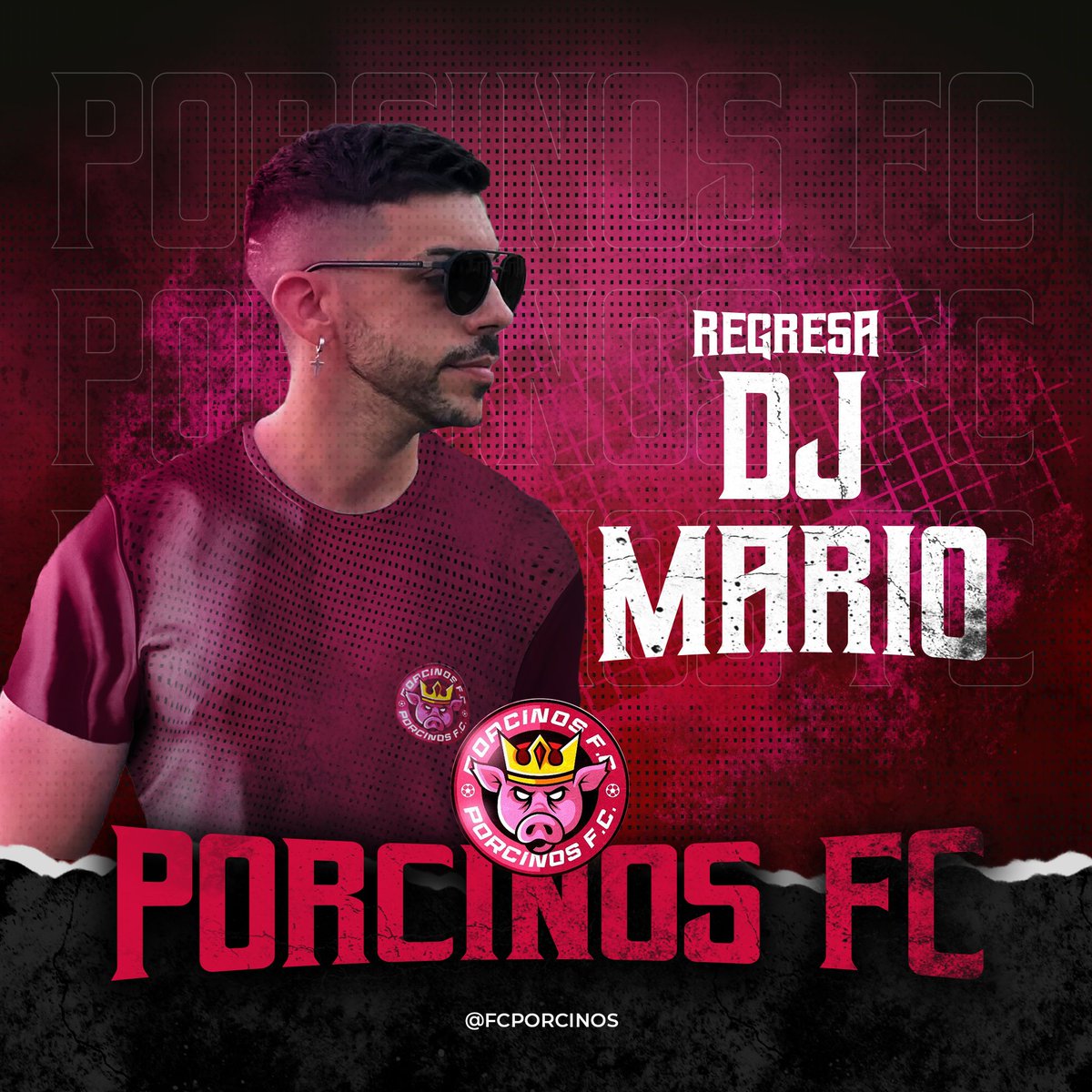 PorcinosFC's tweet image. 🐷 #BienvenidoDjmariio

🇪🇸 @DjMaRiiO volverá a vestir nuestra camiseta el jugador conocido como "El Rey" volverá a vestir nuestra camiseta tras el acuerdo alcanzado entre nuestro club y la Marioneta FC para su fichaje.

Bienvenido, Djmariio! 7⃣🔙