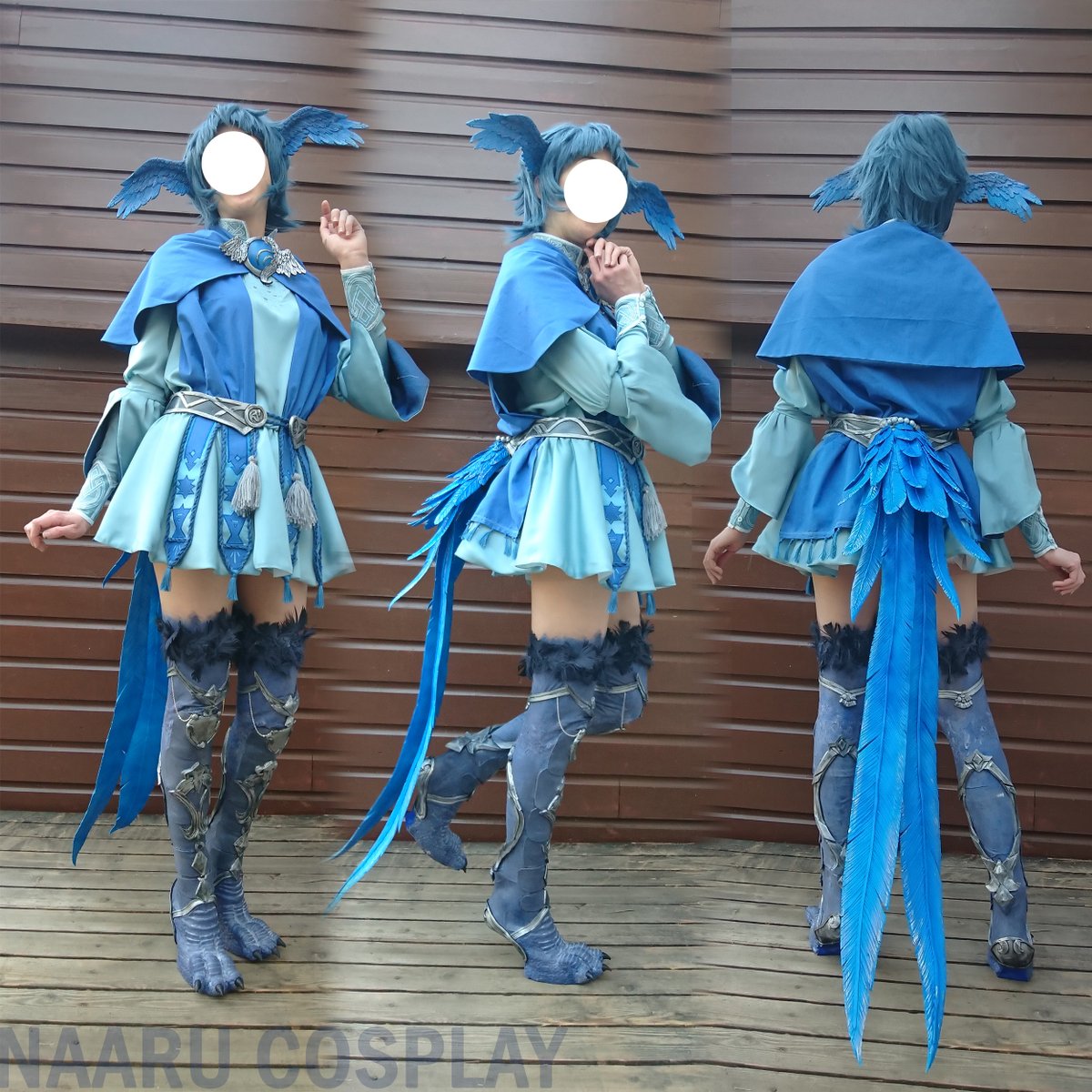 CosplayNaaru's tweet photo. She's done ! Finished the tail and legs :D
#FinalFantasyXIV #FFXIV #endwalker #Meteion https://t.co/bKyss6ZO38