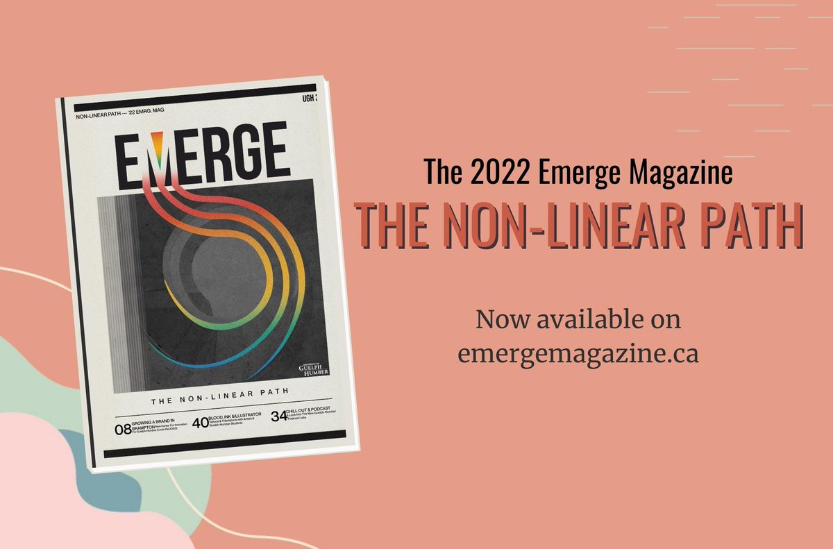 The Emerge 2022 Magazine consists of articles written by the current graduating class of #UofGH's media and communication studies program. Journalism students worked hard all semester to create the magazine, available now at emergemagazine.ca/archives/ #Emerge2022 #EmergeTO