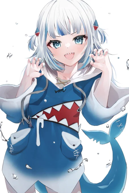 「がお!」
#gawrt #gawrgura #がうるぐら 