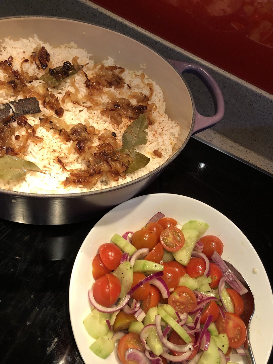 JenniferLamboll's tweet image. Chicken Biryani. #MobKitchen #Boys #Regatta #Fuel