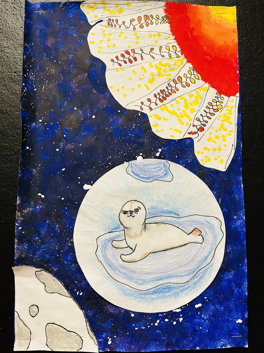 CarrolynMilly's tweet photo. We ❤️ our planet. 4/5 Ss did a beautiful job drawing Canadian wildlife that we have been learning about in social studies. #earthday #iteachfour #iteachfive https://t.co/pMpQFpKSzd