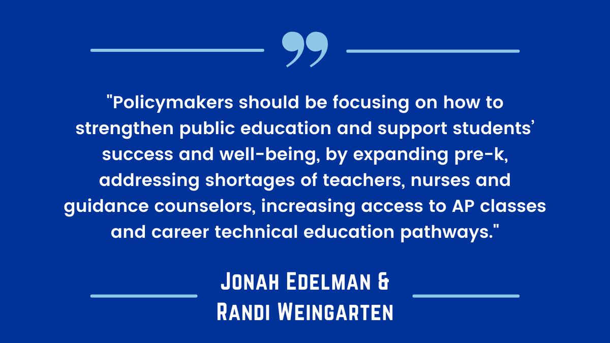 In the wake of the worst pandemic in a century, instead of attacking public education and harming students, policymakers should be focusing on how to strengthen public education and support students’ success and well-being.
time.com/6172216/public…