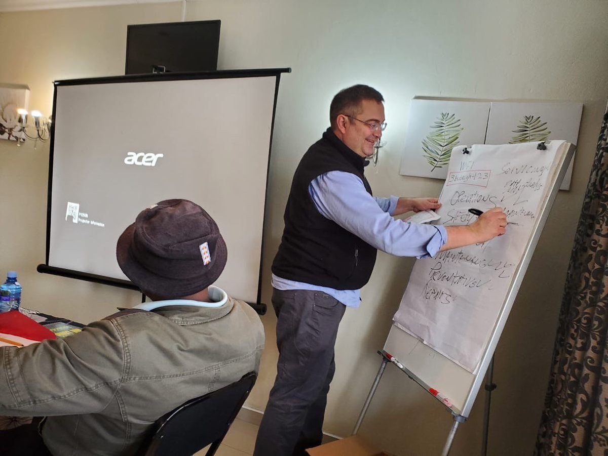 AndrewLJohnston's tweet photo. Thankful for a great week of medical oxygen training in Lesotho!! Healthcare is a human right and O2 is an essential medicine. Let’s scale up O2 access in Africa and do the maintenance that keeps O2 flowing! #buildhealthinternational #bhi #pih 🇱🇸 https://t.co/X91PGowGpm