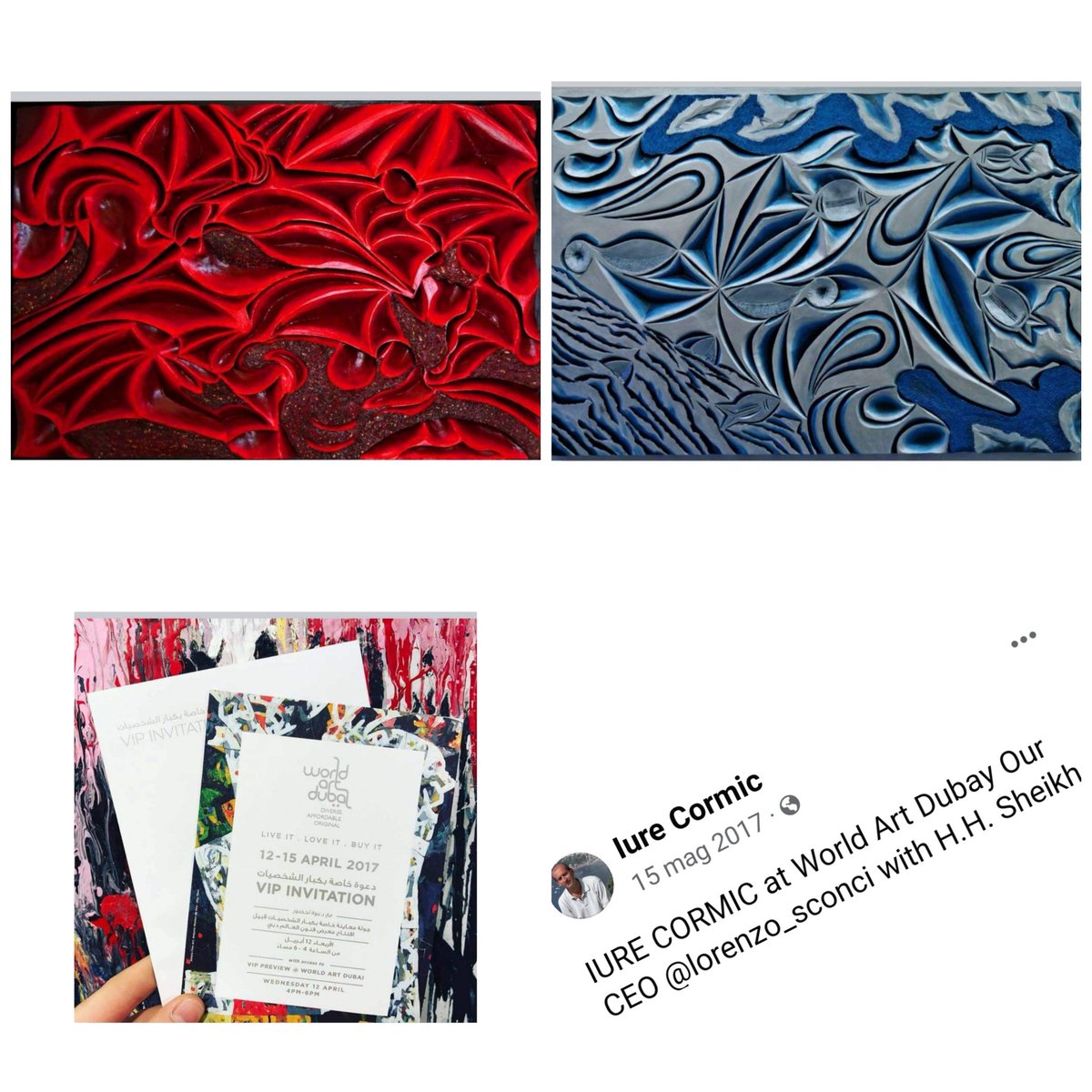 Iure Cormic (artista) tweet media