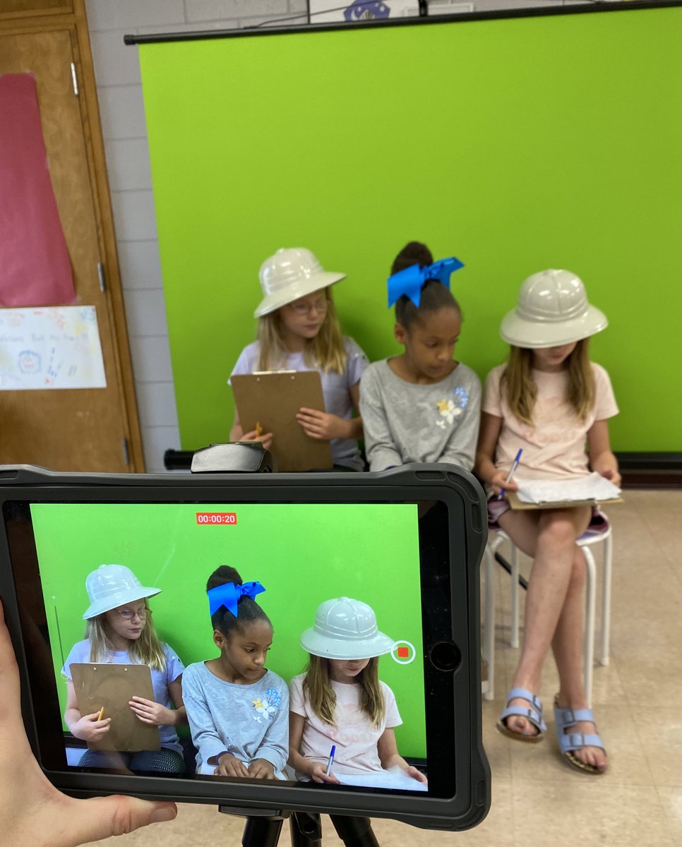 Mrs. Skelton’s 3rd grade Ss @GroveColts created original skits 🎥 & published their animal research 🐅🦏 using iMovie & @Seesaw! 🤩👏 @AppleEDU #A1Excellence