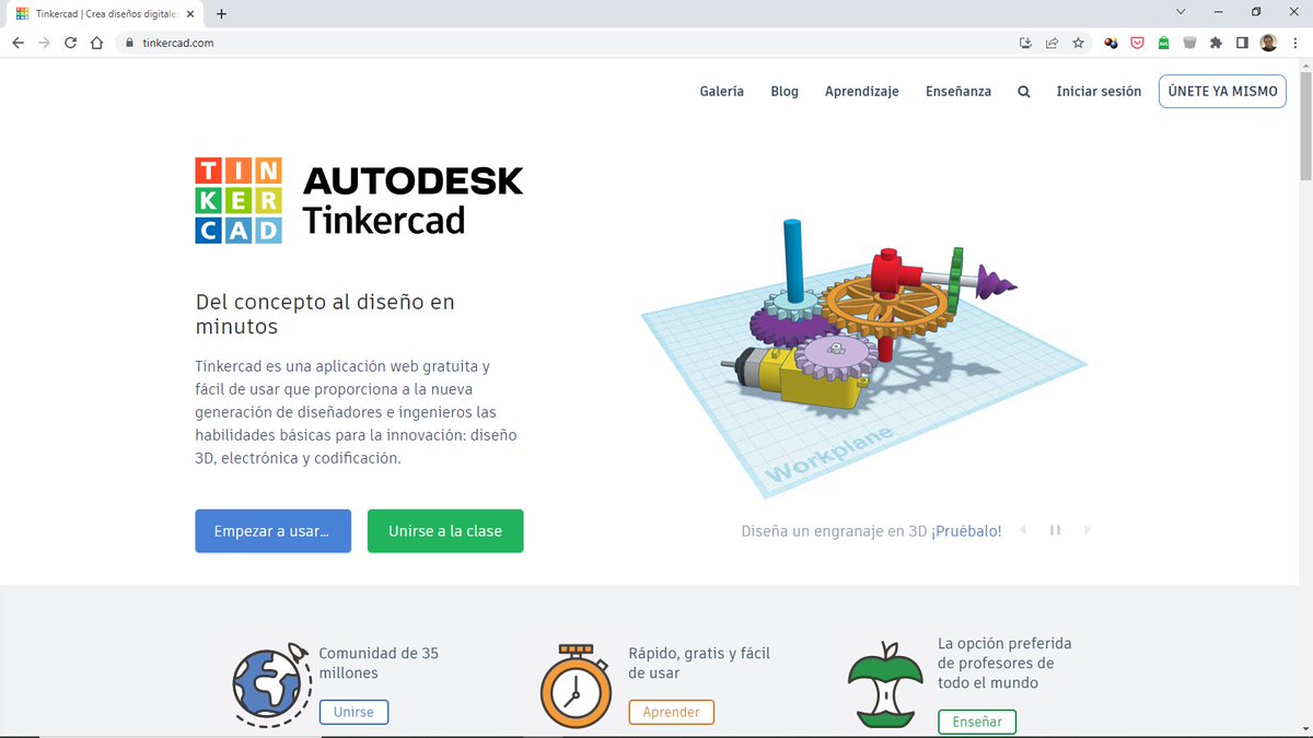 cad2x3's tweet photo. ¿Te gustaría aprender a modelar en 3D. Tinkercad es la forma mas fácil de iniciarte? Entra y descubre como crear tu cuenta en linea ya.  #Tinkercad
https://t.co/NWnM4UB7hK https://t.co/NaYSq0uh5X