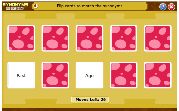 internet4classrooms on Twitter: "Matching Synonyms Game. Make learning synonyms fun with Turtle Diary's Matching Synonym game. Click to flip the cards and match the synonyms words. https://t.co/M365nXeUgL #edchat #3rdchat #4thchat #5thchat #langarts #