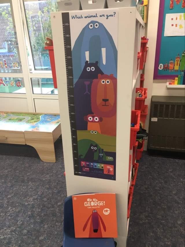 The book was very popular and the children loved the stickers, but the height chart has been a big success too! Thank you @toppsta 😁#toppstaschooldisplay