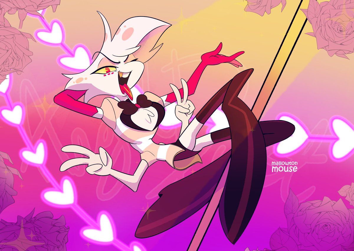 The one and only... Angel Dust!! 💗🕷️💗
#HazbinHotel #AngelDust #HazbinHotelAngelDust