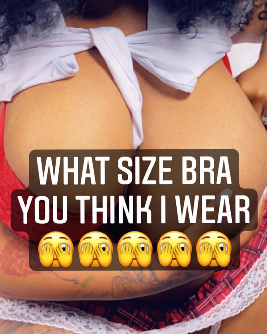 Subscribe to my onlyfans 👩🏽&zwj;🎨🖼 and guess my bra size if you  get it right and I&rsquo;ll give you $100 🫣😬 🚨(Free<a href="/tag/fun"class="tags"><span>#fun</span></a><a href="/tag/art"class="tags"><span>#art</span></a><a href="/tag/chicago"class="tags"><span>#chicago</span></a><a href="/tag/artist"class="tags"><span>#artist</span></a><a href="/tag/muse"class="tags"><span>#muse</span></a><a href="/tag/bodypositivity"class="tags"><span>#bodypositivity</span></a>
