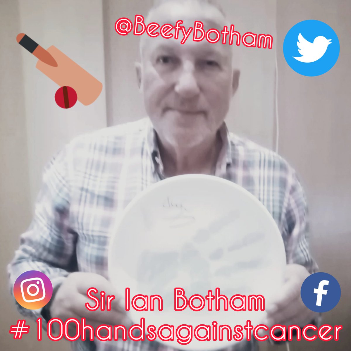 crafty_cup's tweet photo. Fantastic to add #SirIanBotham to the list of celebrities in #100handsagainstcancer
See his and many other celebs who've taken part so far, so close to our target now, who will you bid on at auction time!?
#cricketer
#cricketlegend #englandcricket
https://t.co/0uY2ZdBkhN https://t.co/loVqlrTk7I