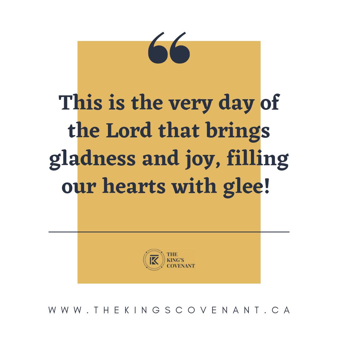 thekingscov's tweet photo. Psalm 118:24 Today is the day the Lord has made, rejoice and be glad in it!
#TheKingsCovenant #worshipwithTKC #vibewithTKC #churchesintoronto #churchesofcanada https://t.co/CESk2NeGeG