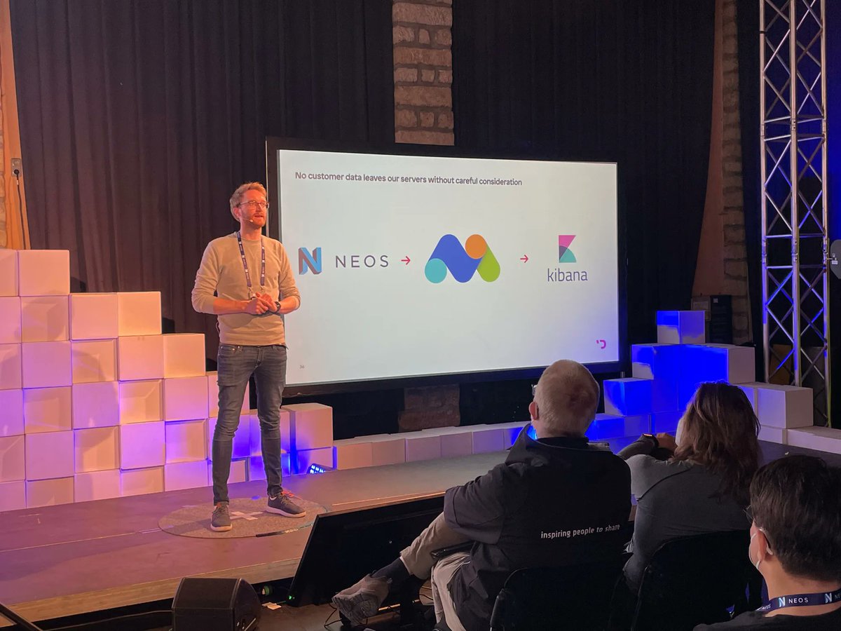 punkt_de's tweet photo. @c4ll_m3_j4ck has done a very nice talk about „scaling #neoscms for large instances“
Thanks for the great informations and the cool session. 
#neoscon #scaling #opensource https://t.co/nYfT0g53iZ
