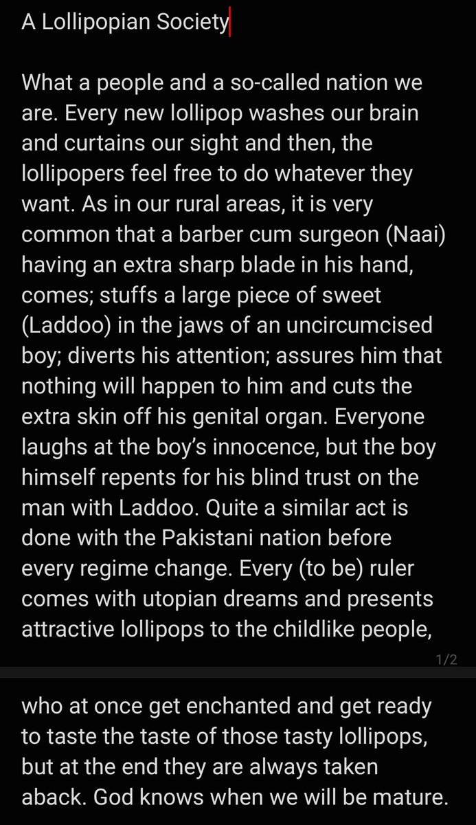 WasifLali's tweet photo. A Lollipopian Society https://t.co/AYWkojLqzn