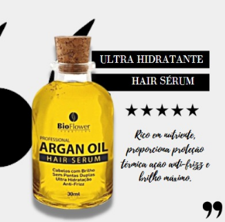 BioflowerBr's tweet photo. Hair Sérum Argan Oil Bioflower 30ml
Apenas R$ 9,00
O Óleo de Argan Bioflower Professional fioi desenvolvido para fios danificados, porosos, revitalizados, processados quimicamente e mecanicamente. Proporciona proteção térmica, ação anti-frizz.
#tratamentocapilar #cabelosdivos https://t.co/mIStJ8FK0e