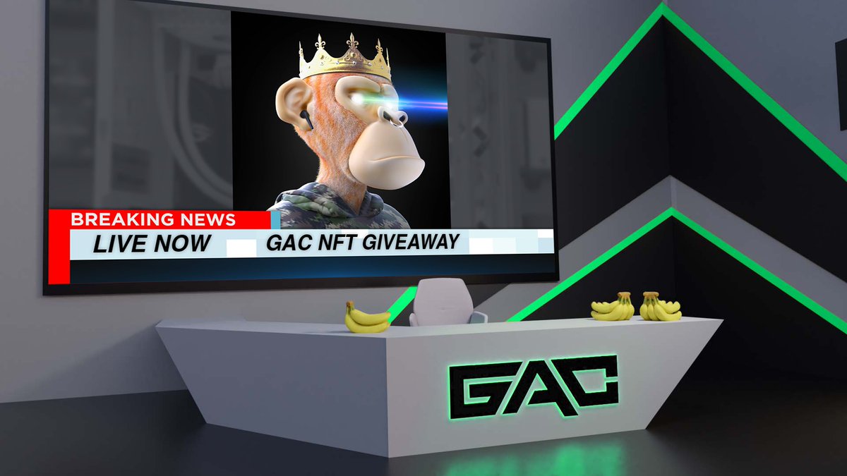 Gaming Ape Club (@gamingapeclub) on Twitter photo We heard there may be some benefits to how many GAC Genesis NFTs you stake… so we are giving one away.
Rules:
- Like/RT this post
- Follow <a href="/GamingApeClub/">Gaming Ape Club</a> & @GAClandNFT
- Own a GAC. Each GAC owned will count as 1 additional entry
Goodluck 🎮 We heard there may be some benefits to how many GAC Genesis NFTs you stake… so we are giving one away.
Rules:
- Like/RT this post
- Follow <a href="/GamingApeClub/">Gaming Ape Club</a> & @GAClandNFT
- Own a GAC. Each GAC owned will count as 1 additional entry
Goodluck 🎮