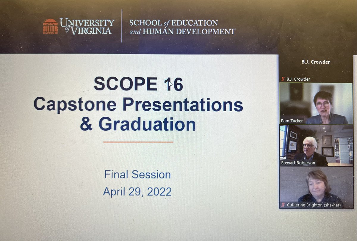 VaEducatorWJC's tweet photo. Amazed at the job that my group for SCOPE-16 did today. I had the pleasure of serving as mentor and working with some amazing admins from @WaynesboroS, @ccpsinfo, @AmeliaSchools, @HanoverSchools. @UVA @TraciWestonHCPS @AThompson_HCPS https://t.co/zckIuD7C73