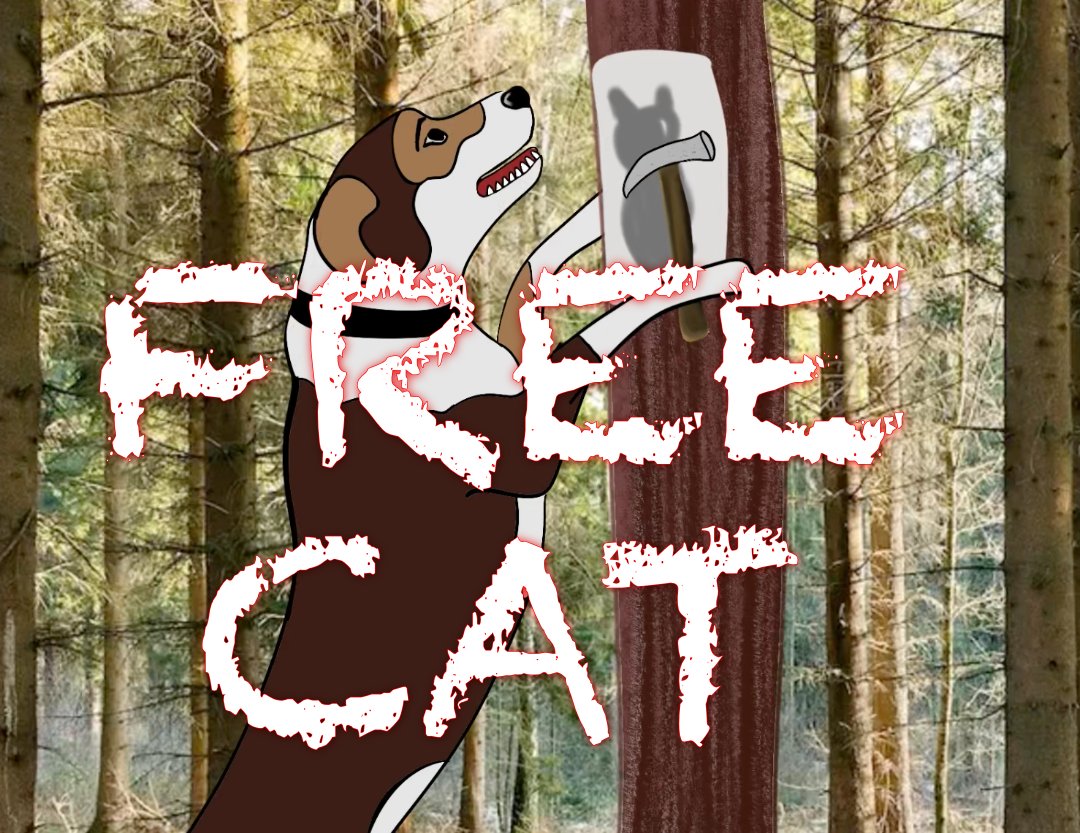 deberney's tweet photo. FREE CAT - animation 
https://t.co/di5yo8GX2j https://t.co/aFAp3T2WDO