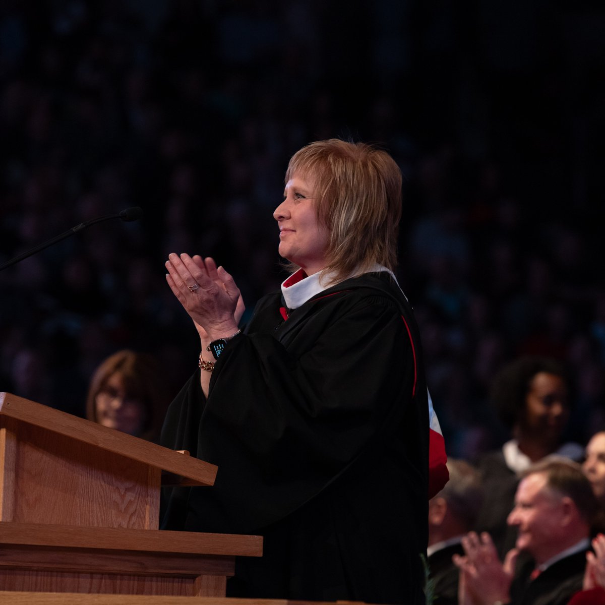 SUUtbirds's tweet photo. You 👏 did 👏  it 👏! Congrats, #Classof2022! 

And thank you to our commencement speaker @CondoleezzaRice for the guiding words shared today. 

#TBirdNation #SUUGrad https://t.co/JBXkCBSch0