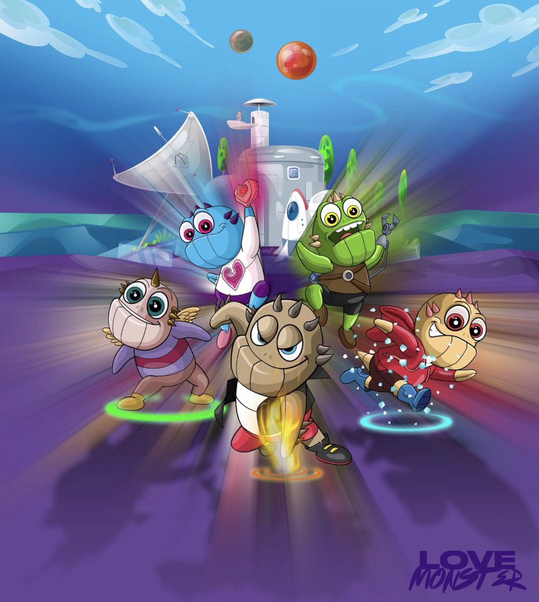 @LoveMonsterNFT next generation Blockchain gaming coming soon to IOS🍎 and Android🤖 Explore, Fight, Breed, Play to earn🤯When you hear so much more than a jpeg, just know it ain’t just talk. Those that have the vision can’t help but see the possibilities. Eat. Sleep.❤️👹 Repeat