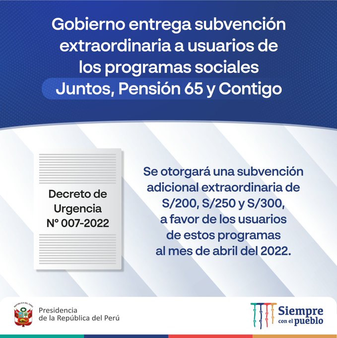 ¿Cuál es el último bono de 2022?