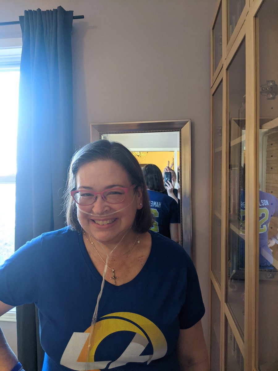 Thank you for supporting people affected by #lungcancer and other kinds of #cancer <a href="/RampageNFL/">Rampage</a> &amp; <a href="/RamsNFL/">Los Angeles Rams</a> This means so much to people like me, eight year stage four survivor. You are awesome, along with <a href="/teamdraft/">Team Draft</a> and <a href="/NFL/">NFL</a> Legend <a href="/chrisdraft/">Chris Draft</a>  Great work! #LCSM #ResearchMatters