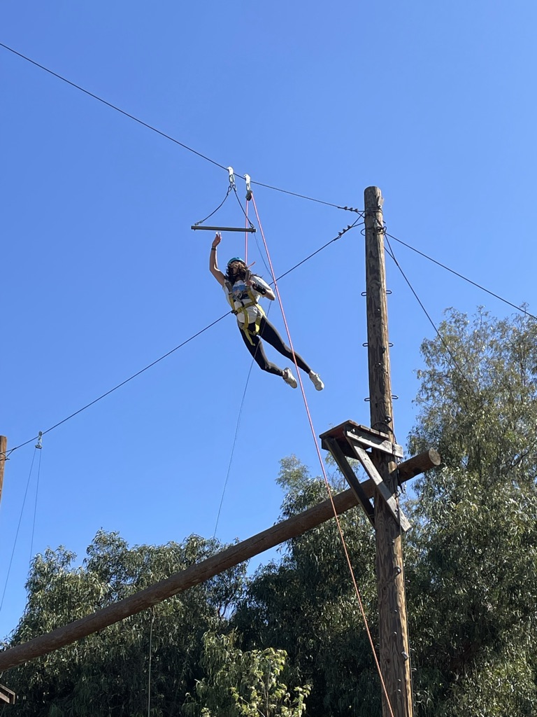 ECMS-Gardena students had a wonderful outdoor education experience thanks to our partnership with Camp Fire long Beach. Camp Fire provides challenging outdoor rope courses, archery and many outdoor team-building activities that help build individual sense of self.