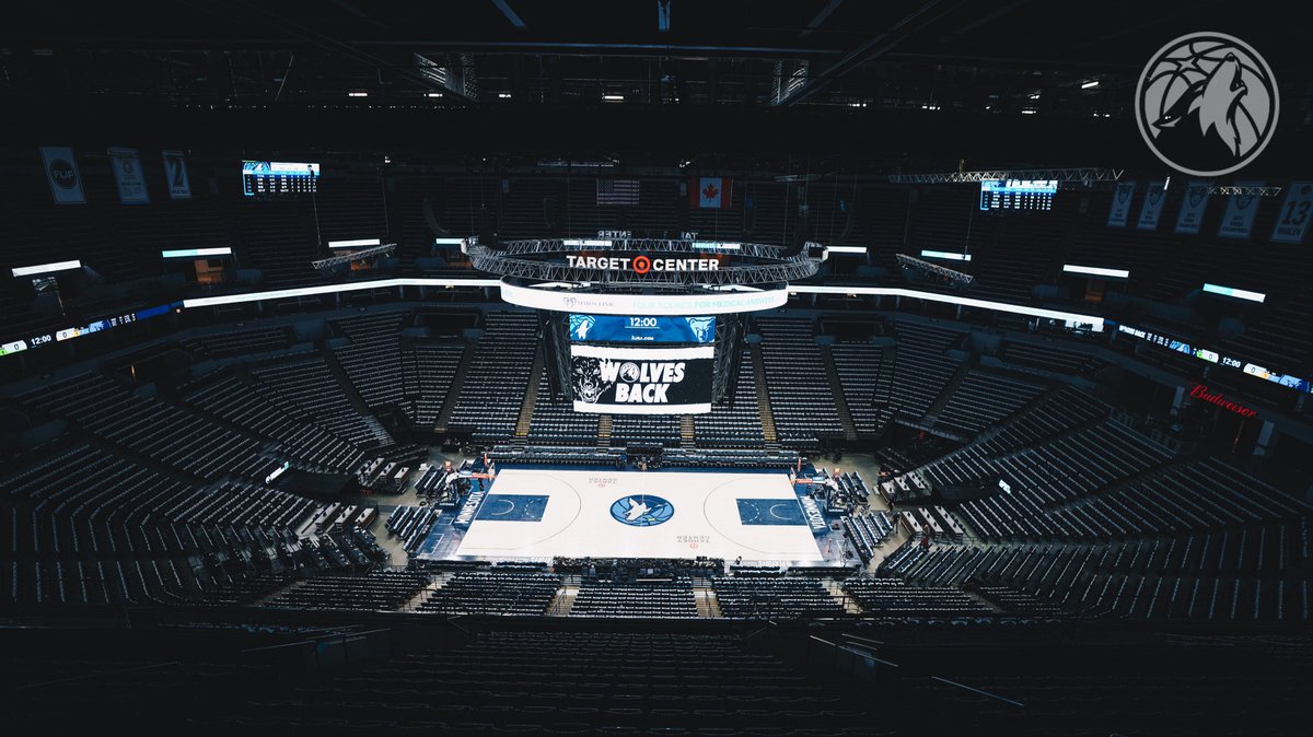 Timberwolves's tweet photo. the calm before the storm. https://t.co/Oses0IdWZL