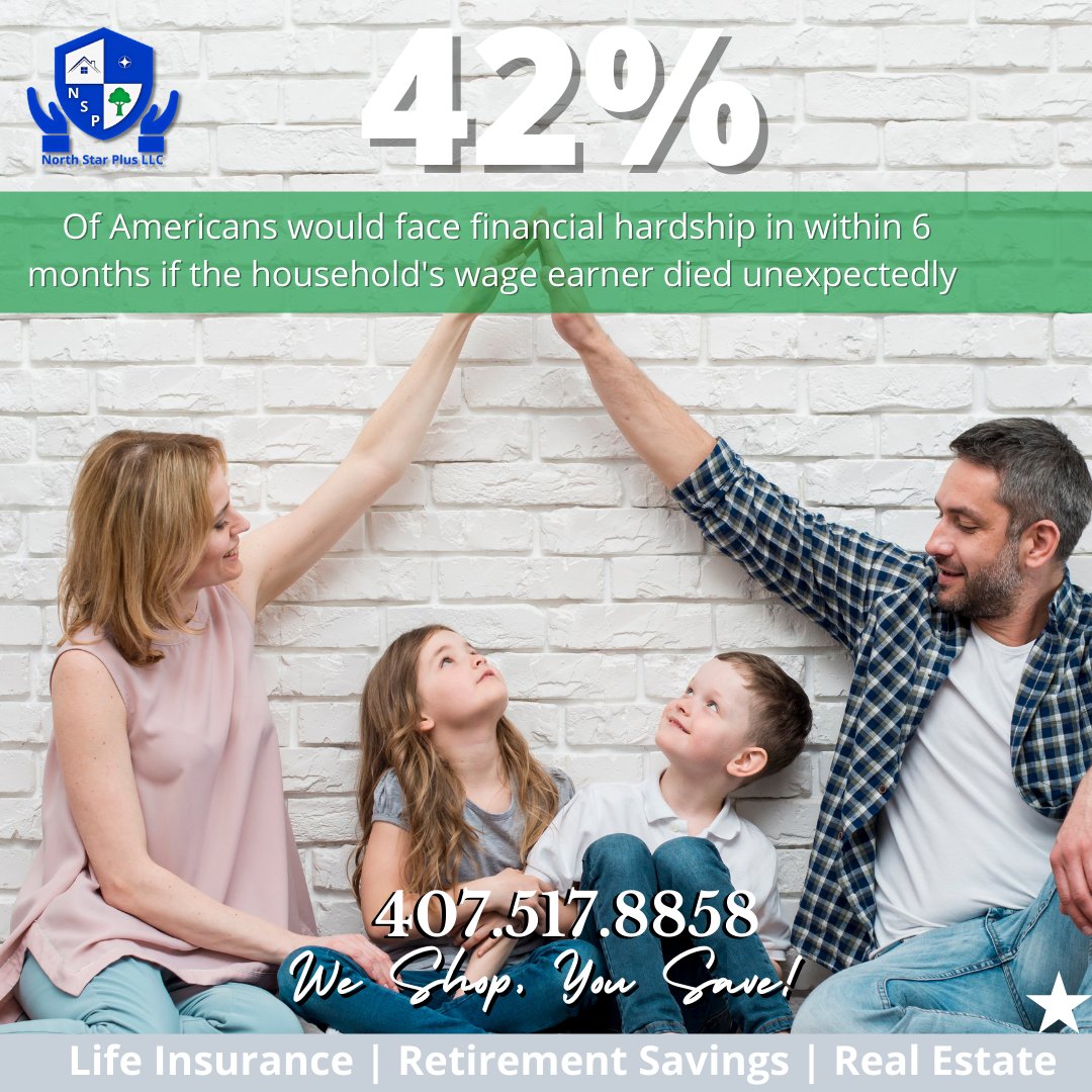 Junior_NSP's tweet photo. 42% is too high of a percentage at risk. Thank God for life insurance. Let us help you. https://t.co/PN1m6YphyB