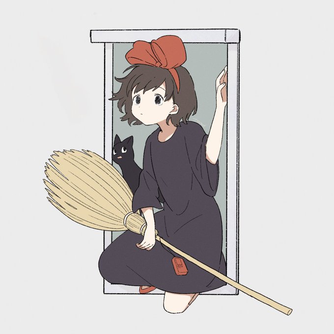 魔女の宅急便のtwitterイラスト作品