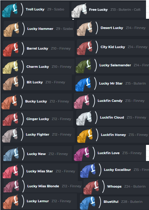 LuckyJackamoto's tweet photo. LOT of horses to GIVE AWAY for the Lucky Maiden just register a horse an you're eligible for the raffles May 1st!  You'd be crazy not to get in. 🔥
https://t.co/R1oPQVH4uu
RT please and we'll pull 1 for u 2 🍀 @zed_run @Spotonparts @PonyZook @EcsZed @MetaVsGaming @_ZombieRacing https://t.co/l6YDDhg1WD
