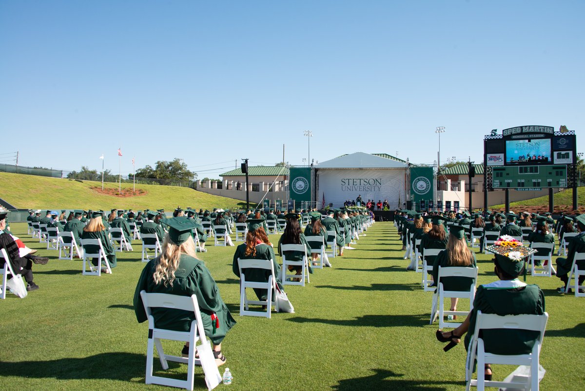 StetsonU's tweet photo. We will be celebrating each and every #HatterGrad in less than a week! Find all the information you need and more at https://t.co/FKHmyfBPcb. https://t.co/GkE19NM1tx