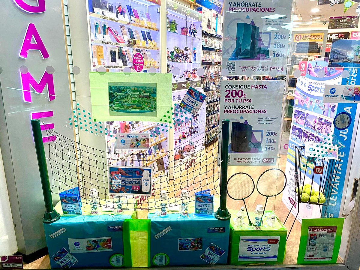 marisitagm88's tweet photo. Y así ha acabado nuestro lanzamiento en la tienda 352-Algeciras Puerta Europa.
Gracias xhabernos acompañado hoy, xhaber participado igual o más q nosotros y xhaber jugado como niños a bolos, fútbol y al Nsw Sports.
#NintendoSwitchSportsGAME 
@VideojuegosGAME 
@NintendoES https://t.co/sn4mHuuXiY