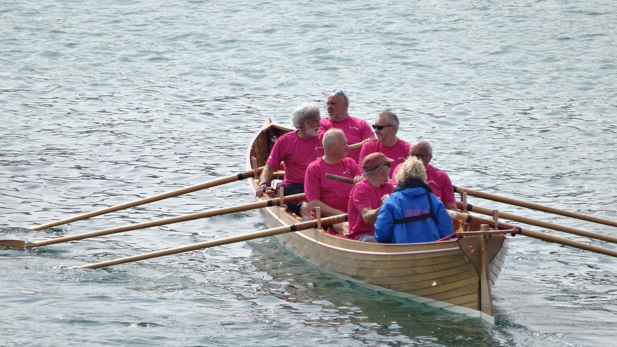 Congratulations to our Supervets men who finished 23rd at the World Championships. 👏👏👏 Must be the pink shirts that did it 😁😁 <a href="/RowingInPenryn/">Penryn Rowing Club</a>