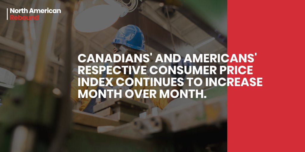 #DYK? According to Statistics Canada, 🇨🇦’s consumer price index increased by 4.8% in Dec. 2021 compared to the previous year. 🇺🇸’s went up by 7%. We need to tackle inflation head on and work together to #RecoverTogether: bit.ly/3ive81l